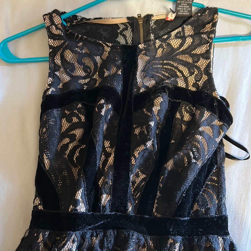 Gently worn see through back dress